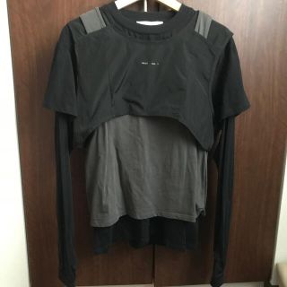 リックオウエンス(Rick Owens)のHELIOT EMIL 3枚重ねロングスリーブ(Tシャツ/カットソー(七分/長袖))