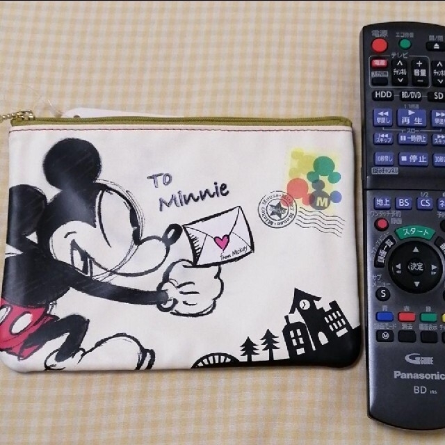 ミッキーマウス(ミッキーマウス)のポーチ　ミッキー レディースのファッション小物(ポーチ)の商品写真