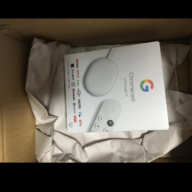 新品　Chromecast with Google TV