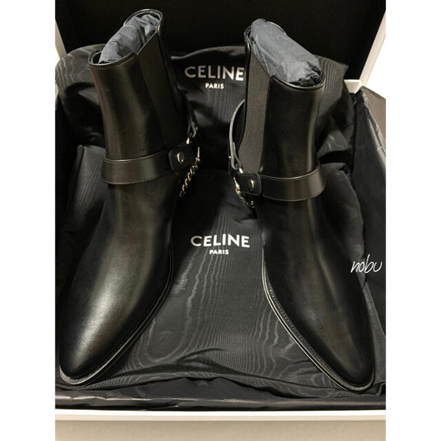 CELINE カマルグ バイカー チェルシーブーツ 19awサイドゴア セリーヌ