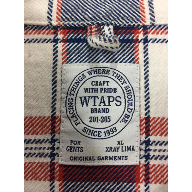 wtaps ネルシャツ 美品 XL 正規購入 本物 2
