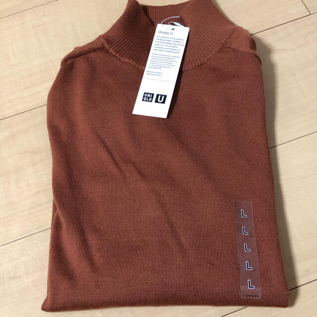 UNIQLO(ユニクロ)の今期完売★ UNIQLO U メリノブレンドモックネックセーター レディースのトップス(ニット/セーター)の商品写真