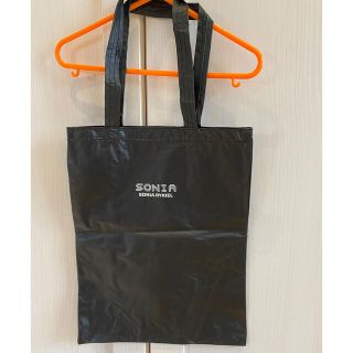 ソニアリキエル(SONIA RYKIEL)のトートバッグ　エコバッグ　ビニールバック　黒(トートバッグ)