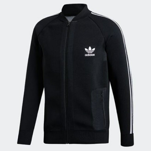 adidas(アディダス)の【限定品】アディダス オリジナルス KNIT TRACK TOP BLACK メンズのトップス(ジャージ)の商品写真