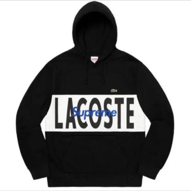 supreme lacoste hooded パーカー - パーカー