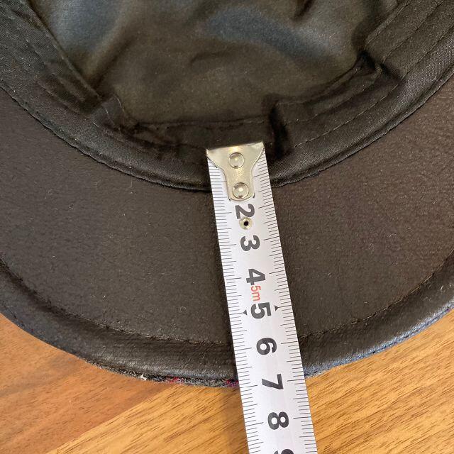 新品　メンズ　ハンチング帽　グレンチェック　レッド系 メンズの帽子(ハンチング/ベレー帽)の商品写真