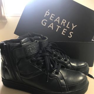 パーリーゲイツ(PEARLY GATES)のパーリーゲイツ★美品★レディースハイカットシューズ(シューズ)