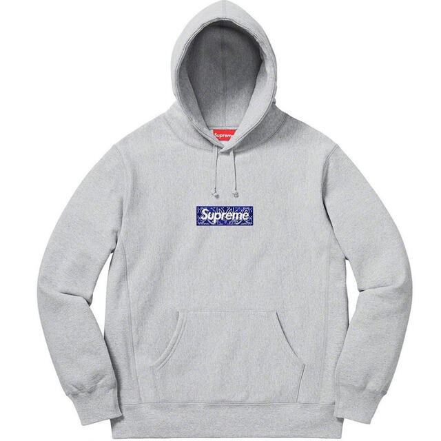 Supreme box logo bandana parka L