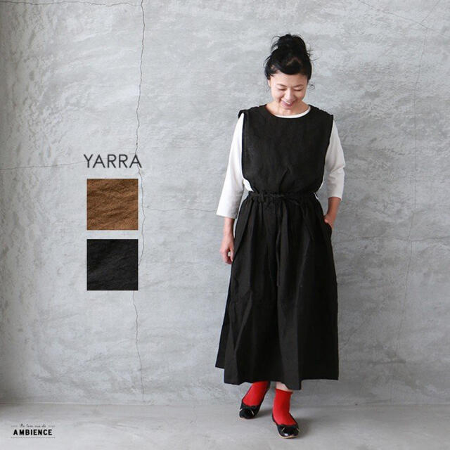 YARRA(ヤラ)の定価22000円！　新品未使用　YARRA   リネンワンピース レディースのワンピース(ロングワンピース/マキシワンピース)の商品写真