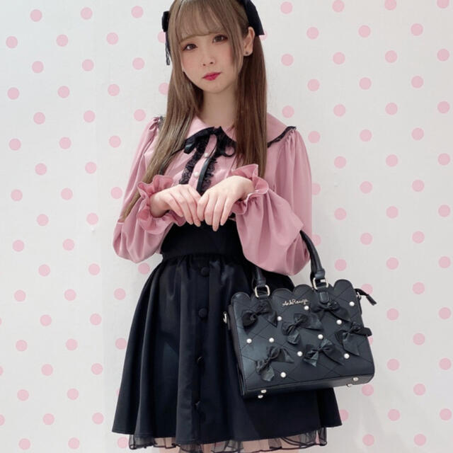 Ank Rouge☆最新☆新品☆完売☆フリルブラウス☆ピンク☆