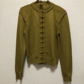 アメリヴィンテージ(Ameri VINTAGE)のAMERI  UNDRESSED BERRIES BUTTON KNIT(ニット/セーター)