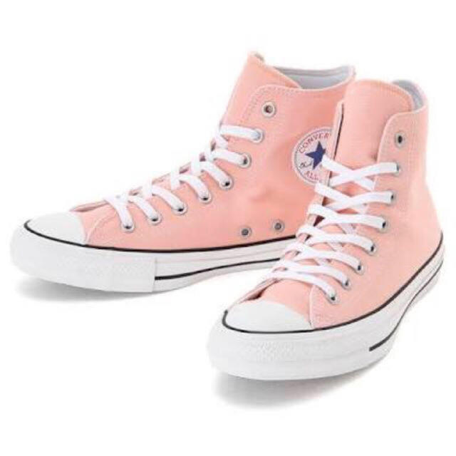 CONVERSE(コンバース)の★値下げしました★converse チャックテイラー ハイカット pink メンズの靴/シューズ(スニーカー)の商品写真