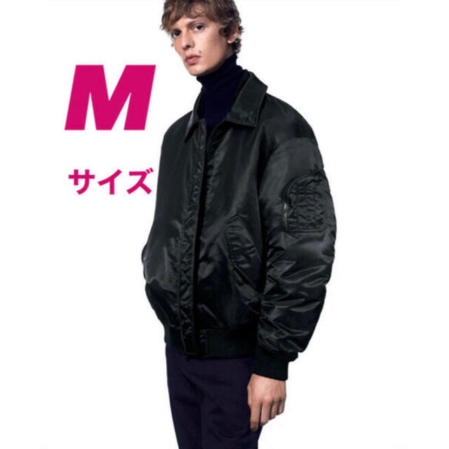 UNIQLO +J ダウンオーバーサイズリブブルゾン black Mサイズ 新商品 ...