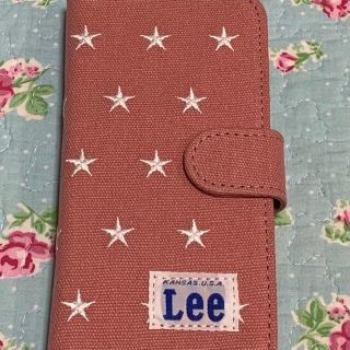 リー(Lee)のまるちゃん様専用☆週末値下 LEE iPhone X 手帳型スマホケース ピンク(iPhoneケース)