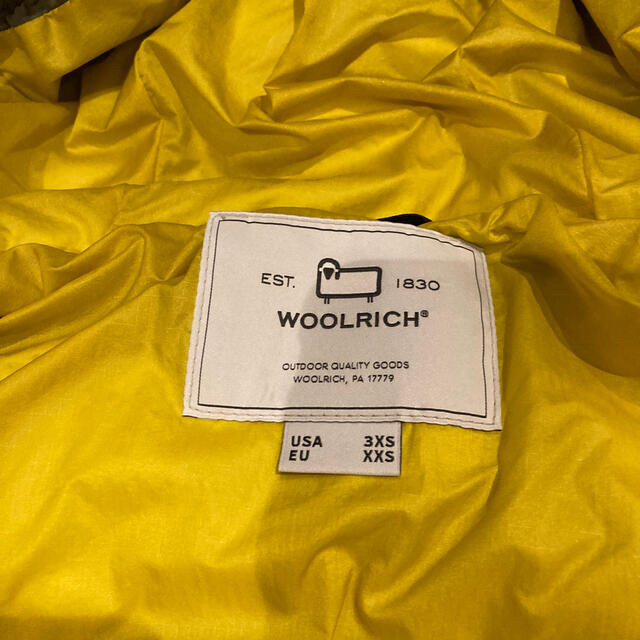 超美品！　WOOLRICH ウールリッチ　ダウンジャケット　コート　モスグリーン 3