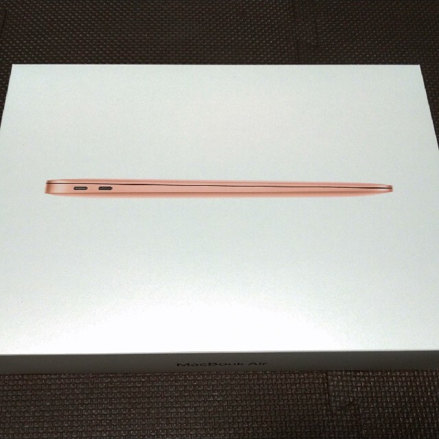 Apple(アップル)のMac book air13インチ ゴールド M1チップ搭載　新品未使用 スマホ/家電/カメラのPC/タブレット(ノートPC)の商品写真