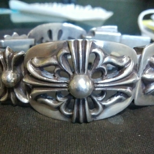 Chrome Hearts(クロムハーツ)の22日まで最終　希少クロムハーツクラシックキーパーブレスレット メンズのアクセサリー(ブレスレット)の商品写真