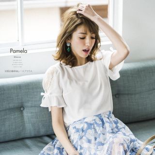 トッコ(tocco)の♡大人気完売レースリボンブラウス♡(シャツ/ブラウス(半袖/袖なし))