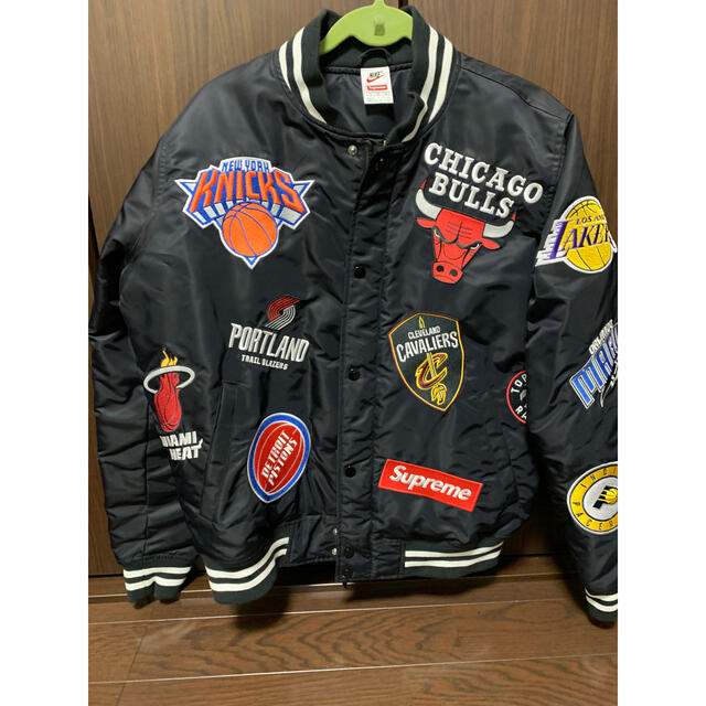 NIKE Supreme NBA ブルゾン ナイキ スタジャン M ジャケット 【サイズ