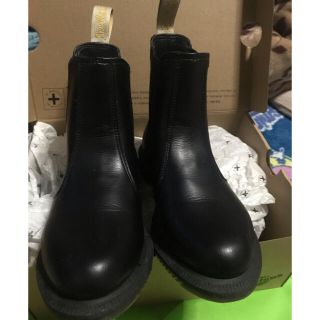 ドクターマーチン(Dr.Martens)のドクターマーチン　ビーガン　チェルシーブーツ　UK3 ブラック(ブーツ)