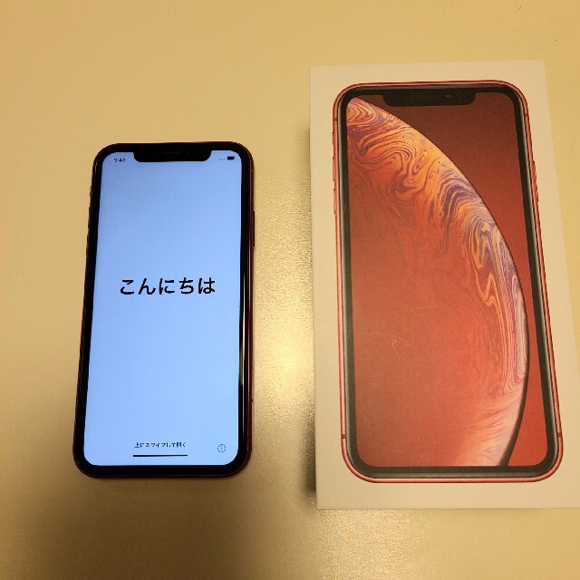 スマホ/家電/カメラiphone XR RED 64GB美品 SIMフリー