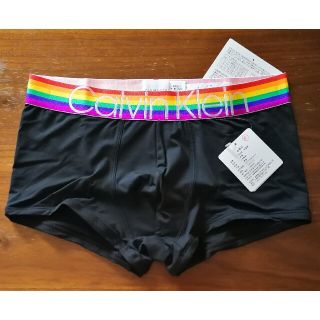 カルバンクライン(Calvin Klein)のカルバンクライン　新品　メンズ　ボクサーパンツ(レインボー/ブラックS)(ボクサーパンツ)