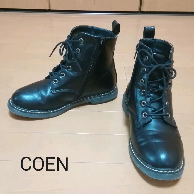 coen(コーエン)のCOEN 6ホールレースアップブーツ（ショートブーツ） レディースの靴/シューズ(ブーツ)の商品写真