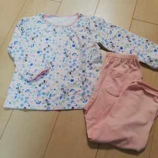 ユニクロ(UNIQLO)のUNIQLO ディズニー パジャマ ミニー 100(パジャマ)