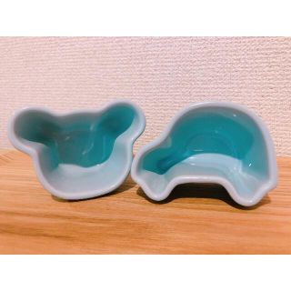 ルクルーゼ(LE CREUSET)の【ル・クルーゼ】ベビーツイン•ラムカン(プレート/茶碗)