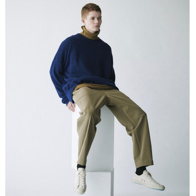 ATON Alpaca Wool Crew Neck Knit