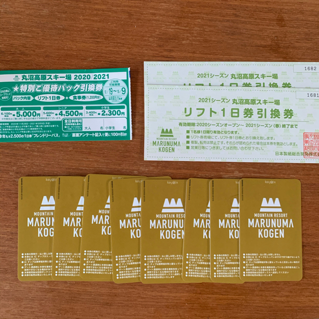 【送料無料】プリンススキー場リフト券引換券２枚