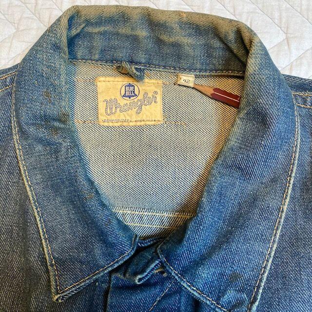 Vintage　Wrangler 124 MJ　Blue Bell