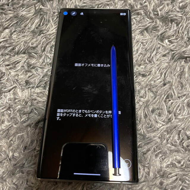 GALAXY note10+ au simロック解除済