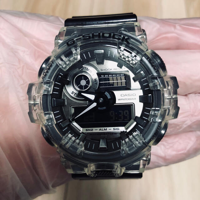 G-SHOCK(ジーショック)の 中古 CASIO G-SHOCK カシオ Gショック GA-700SK-1A メンズの時計(腕時計(デジタル))の商品写真