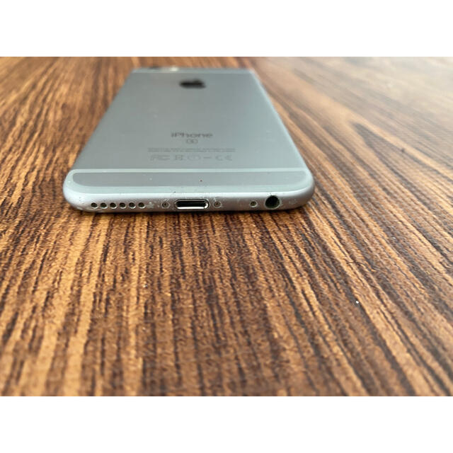 Apple(アップル)のiPhone6s スペースグレイ 16GB simフリー スマホ/家電/カメラのスマートフォン/携帯電話(スマートフォン本体)の商品写真