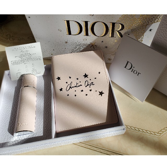 Dior アトマイザー付ミスディオール＆パスポートカバー