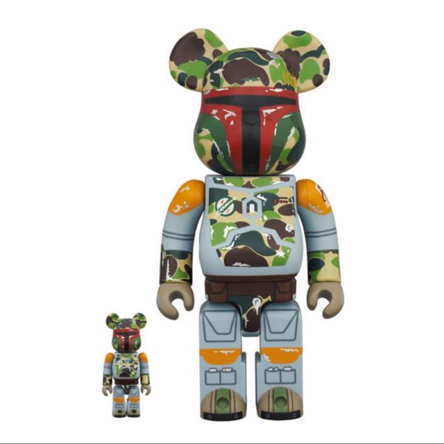 新品 BE@RBRICK BAPE BOBA FETT 400％ ベアブリック