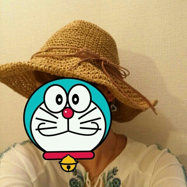 ☆ジャスミン☆様専用 ストローハット  レディースの帽子(麦わら帽子/ストローハット)の商品写真