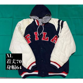 フィラ(FILA)のhiphop FILAフード付きナイロンジャケット(ナイロンジャケット)