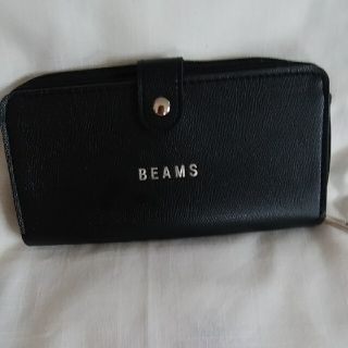 ビームス(BEAMS)の新品未使用品BEAMS  ビームス長財布ブラック(長財布)