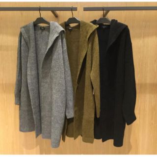 セオリー(theory)のTheory  18aw フーデットコート(ニットコート)