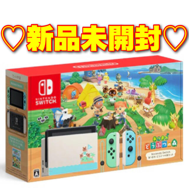 【新品未開封】Nintendo Switch あつまれ どうぶつの森セット