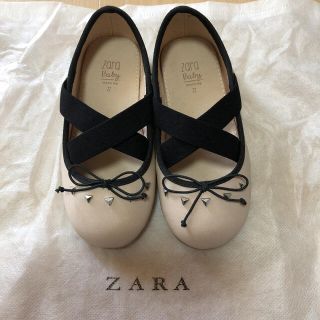 ザラキッズ(ZARA KIDS)のザラベイビー　バレエシューズ(フラットシューズ)