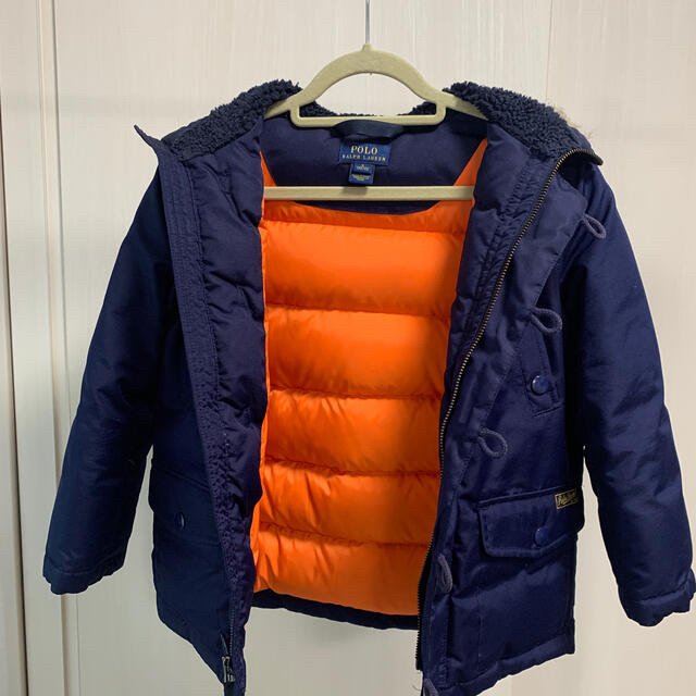 POLO RALPH LAUREN(ポロラルフローレン)のRalph Lauren  ファートリムダウンジャケット キッズ/ベビー/マタニティのキッズ服男の子用(90cm~)(ジャケット/上着)の商品写真