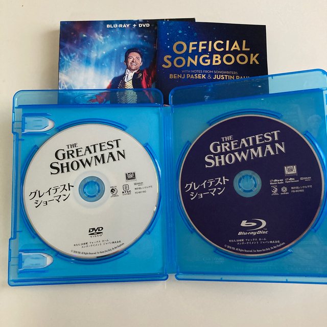 グレイテスト・ショーマン　2枚組ブルーレイ＆DVD Blu-ray エンタメ/ホビーのDVD/ブルーレイ(外国映画)の商品写真