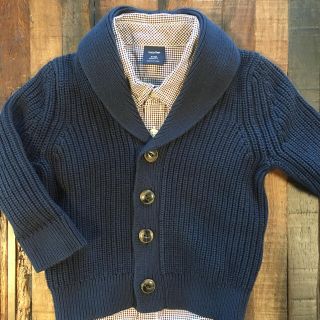 ベビーギャップ(babyGAP)の⭐️ニットアウター&シャツ　セット　美品(ニット/セーター)