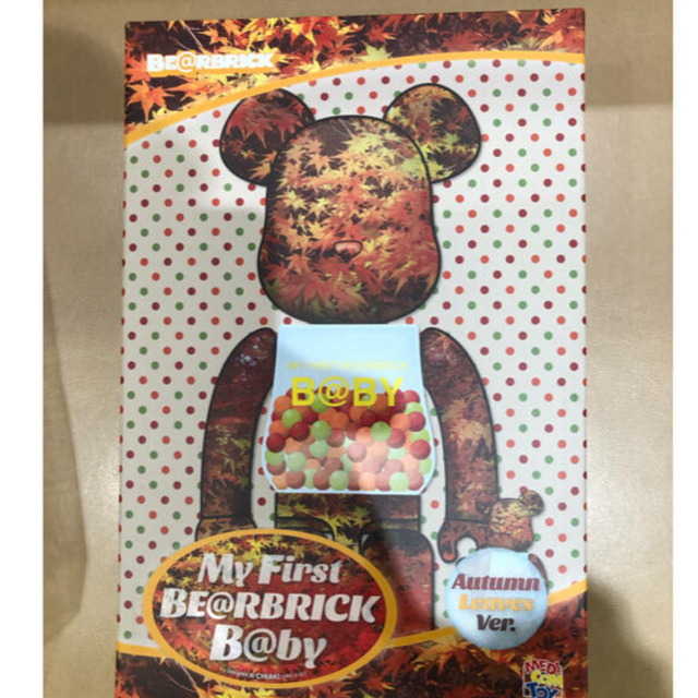 MEDICOM TOY(メディコムトイ)のMY FIRST BE@RBRICK B@BY AUTUMN LEAVES  エンタメ/ホビーのフィギュア(その他)の商品写真