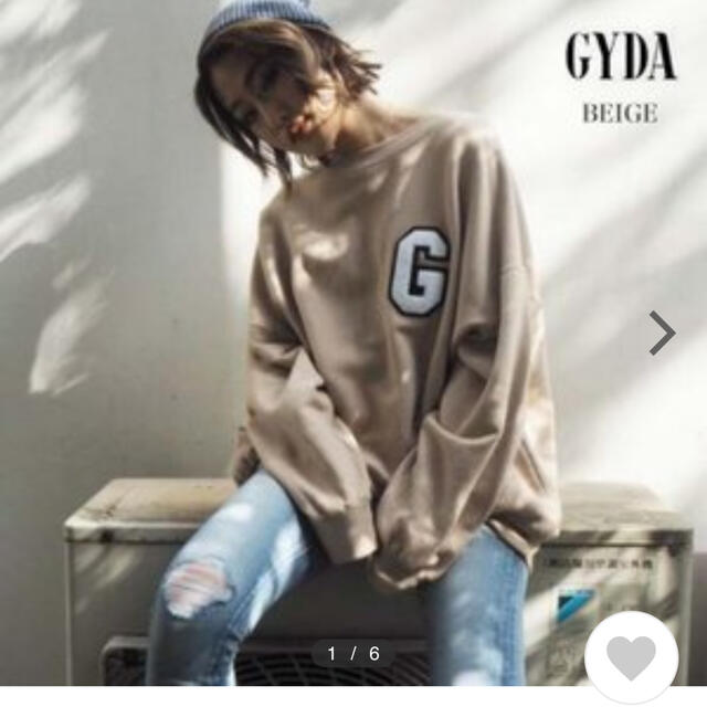 GYDA(ジェイダ)のGYDA レディースのトップス(トレーナー/スウェット)の商品写真