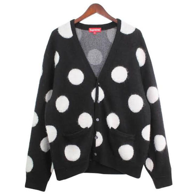 Supreme Brushed Polka Dot Cardiganカーディガン