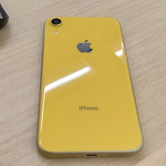 YYY様用　iPhone XR イエロー　128GB ケースつけます